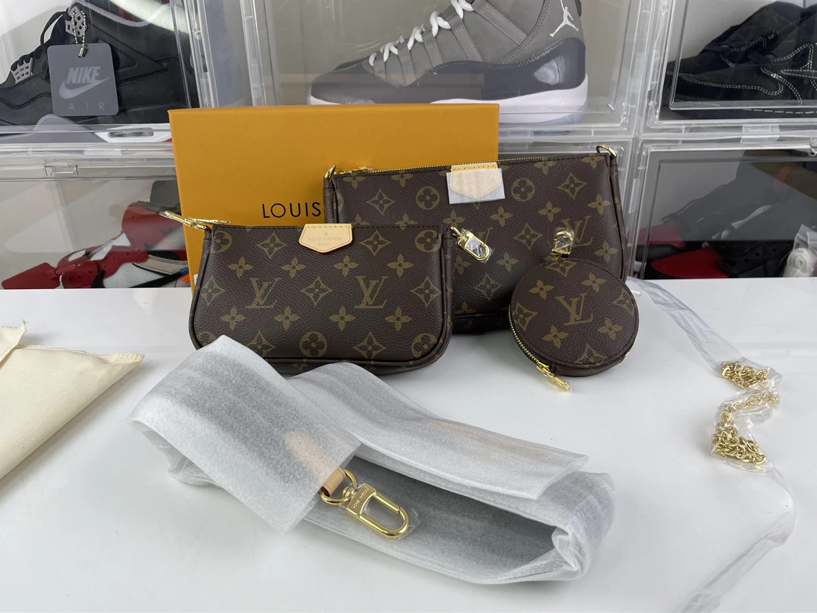 LV 3 bags suit (25x13cm) (20x11cm) (10cm) Comfortable 277
