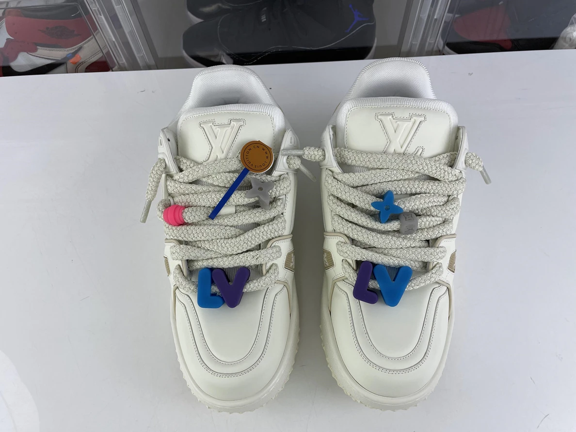 LV Cream White ARCH Light Fat shape style sneaker BestValue 148
