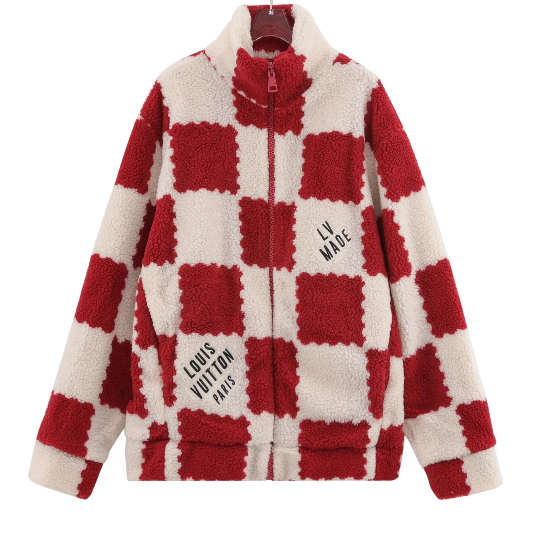LV Nigo White Red Checkerboard Style StreetReady 70