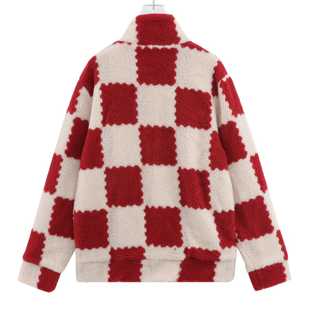 LV Nigo White Red Checkerboard Style StreetReady 70