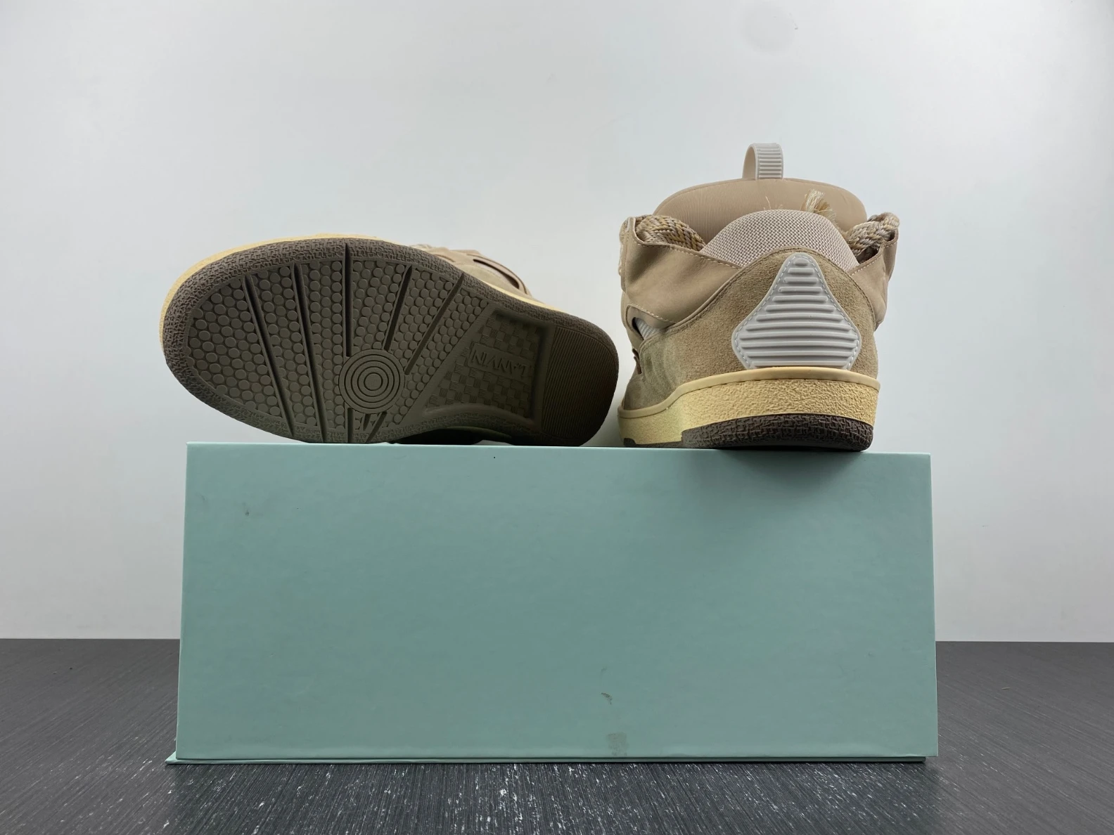 Lanvin Curb Sneaker Ecru FM-SKRK11-DRAG-E2202 DailyWear 1464
