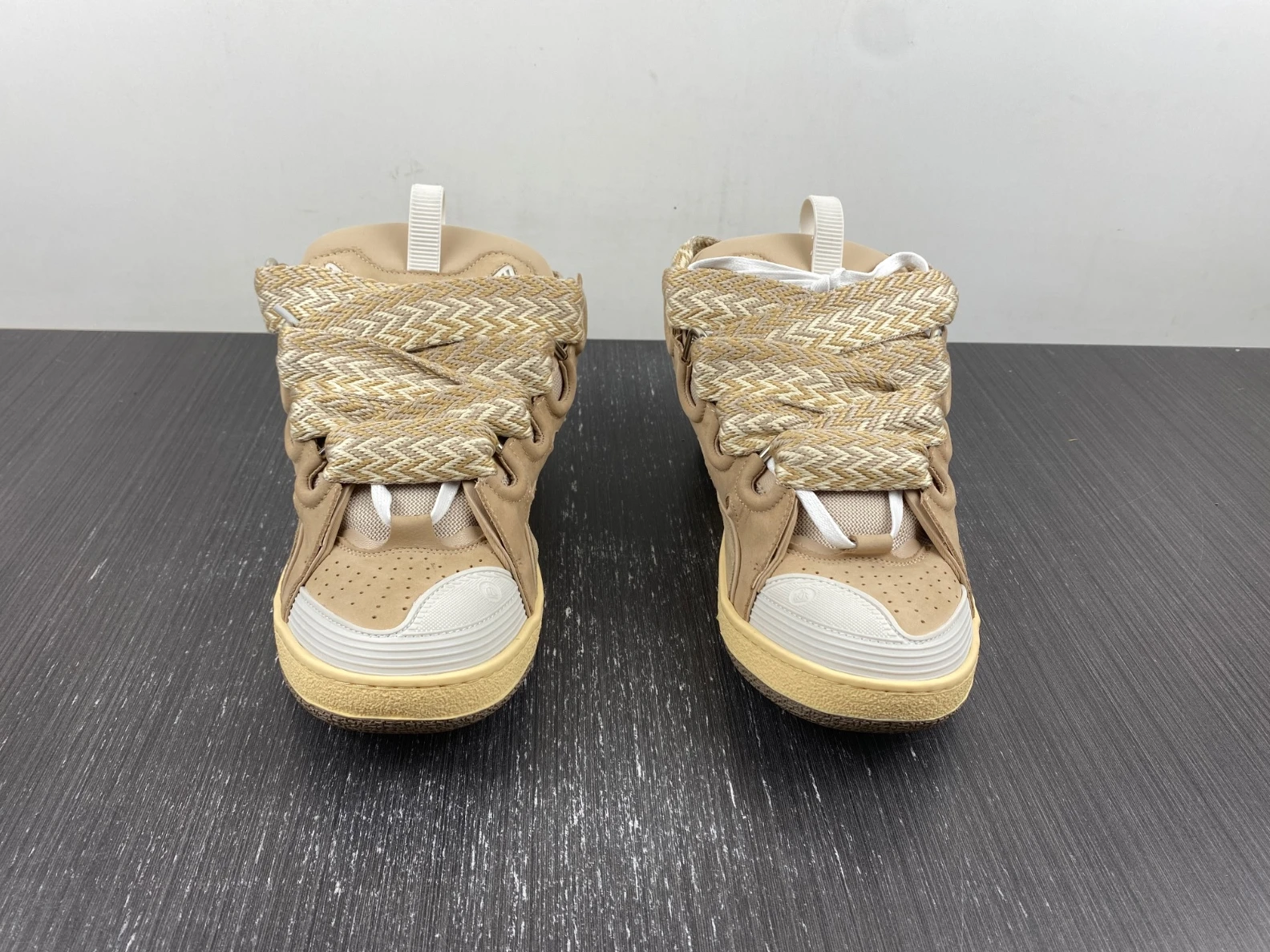 Lanvin Curb Sneaker Ecru FM-SKRK11-DRAG-E2202 DailyWear 1464