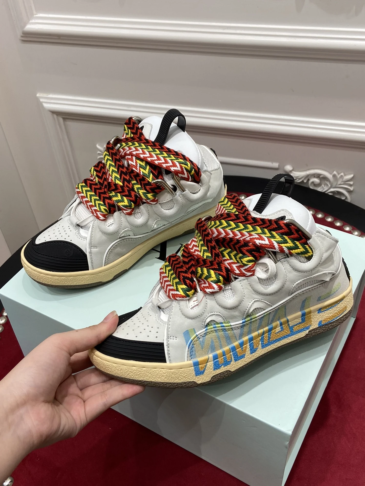 Lanvin Curb Sneaker F Comfortable 1501