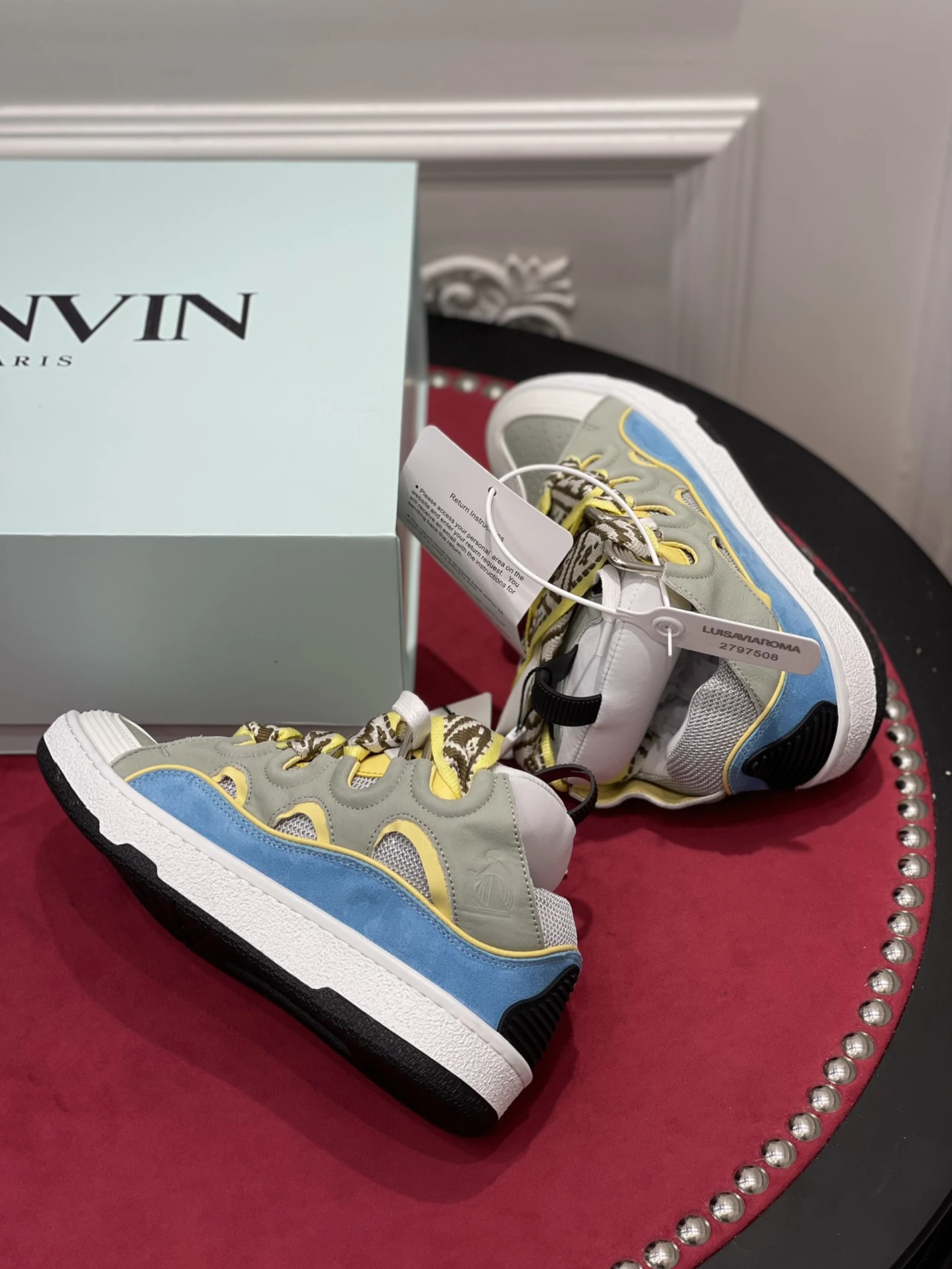 Lanvin Leather Curb FW-SKDK02-DALL-P22B243 AllSeason 1493