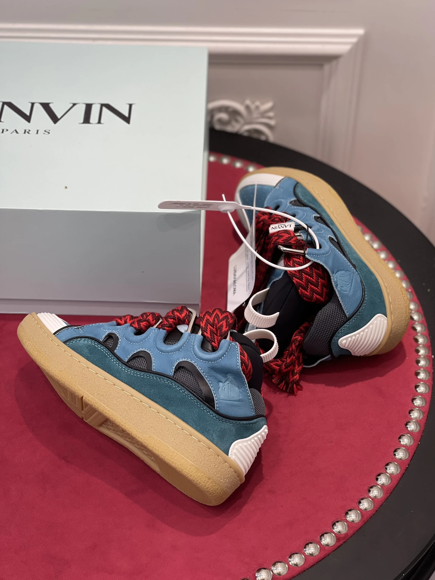 Lanvin Leather CurbBlue Grey FM-SKRK11-DRAG-A2018 SmartChoice 1491