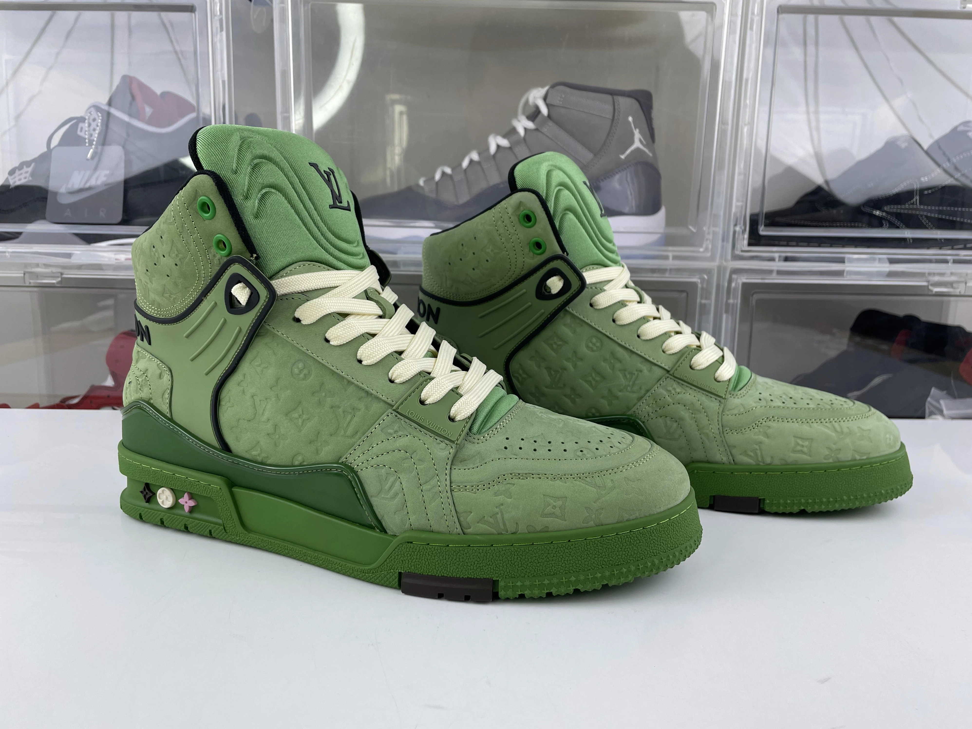 Louis Vuitton Green Arch Light High Boost Sneaker AllSeason 188