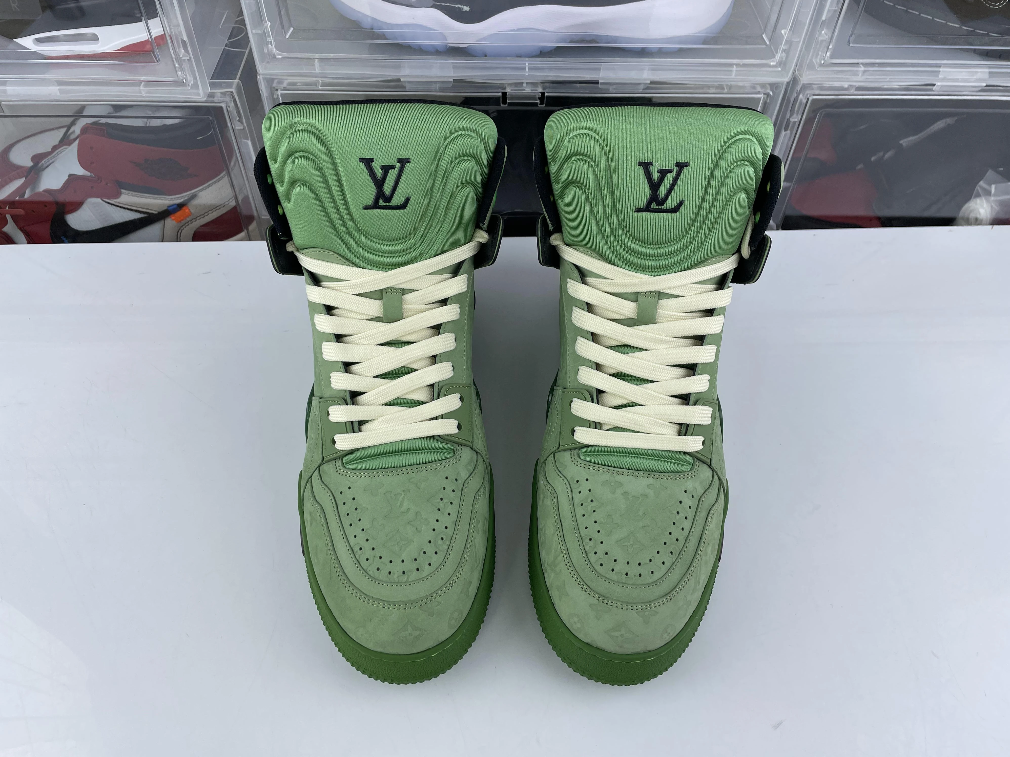 Louis Vuitton Green Arch Light High Boost Sneaker AllSeason 188