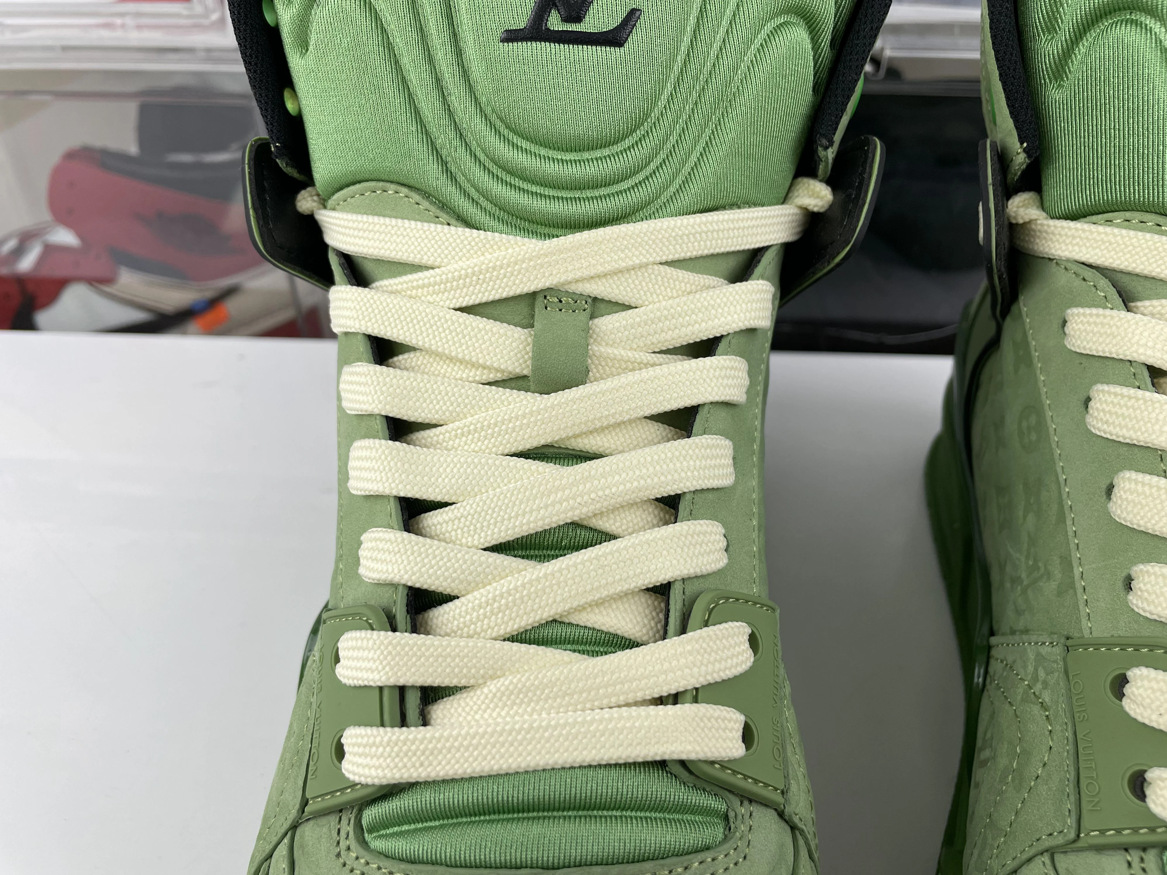 Louis Vuitton Green Arch Light High Boost Sneaker AllSeason 188