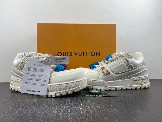 Louis Vuitton LV Trainer Maxi White 1AB8RN HighQuality 1512