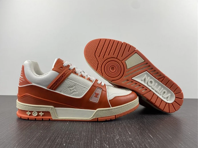 Louis Vuitton LV Trainer Orange 1A811N GoAnywhere 1524