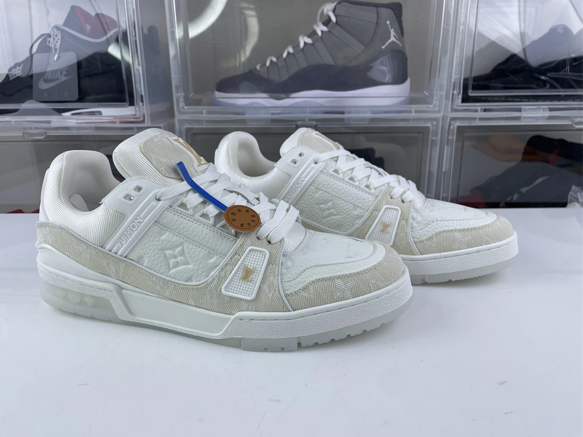 Louis Vuitton LV trainer with jean clothes AllSeason 193