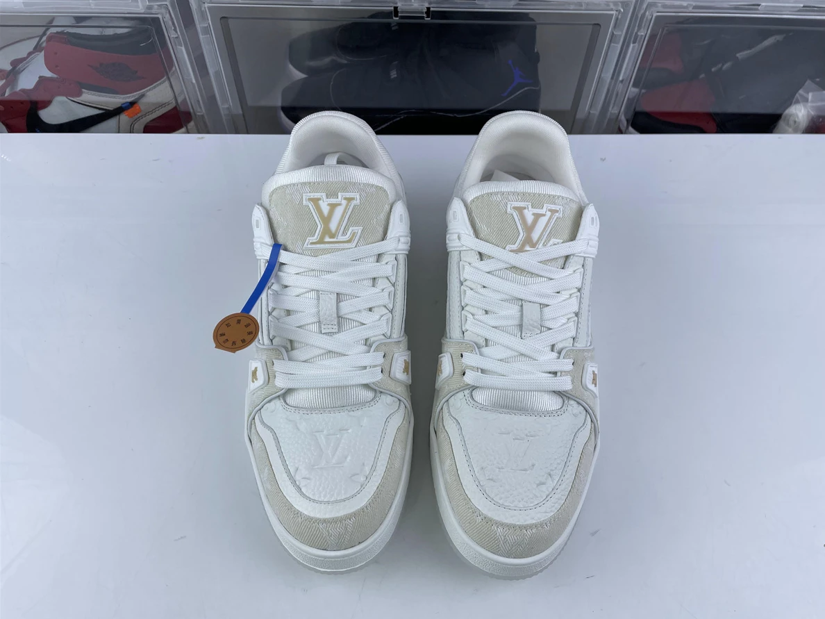 Louis Vuitton LV trainer with jean clothes AllSeason 193