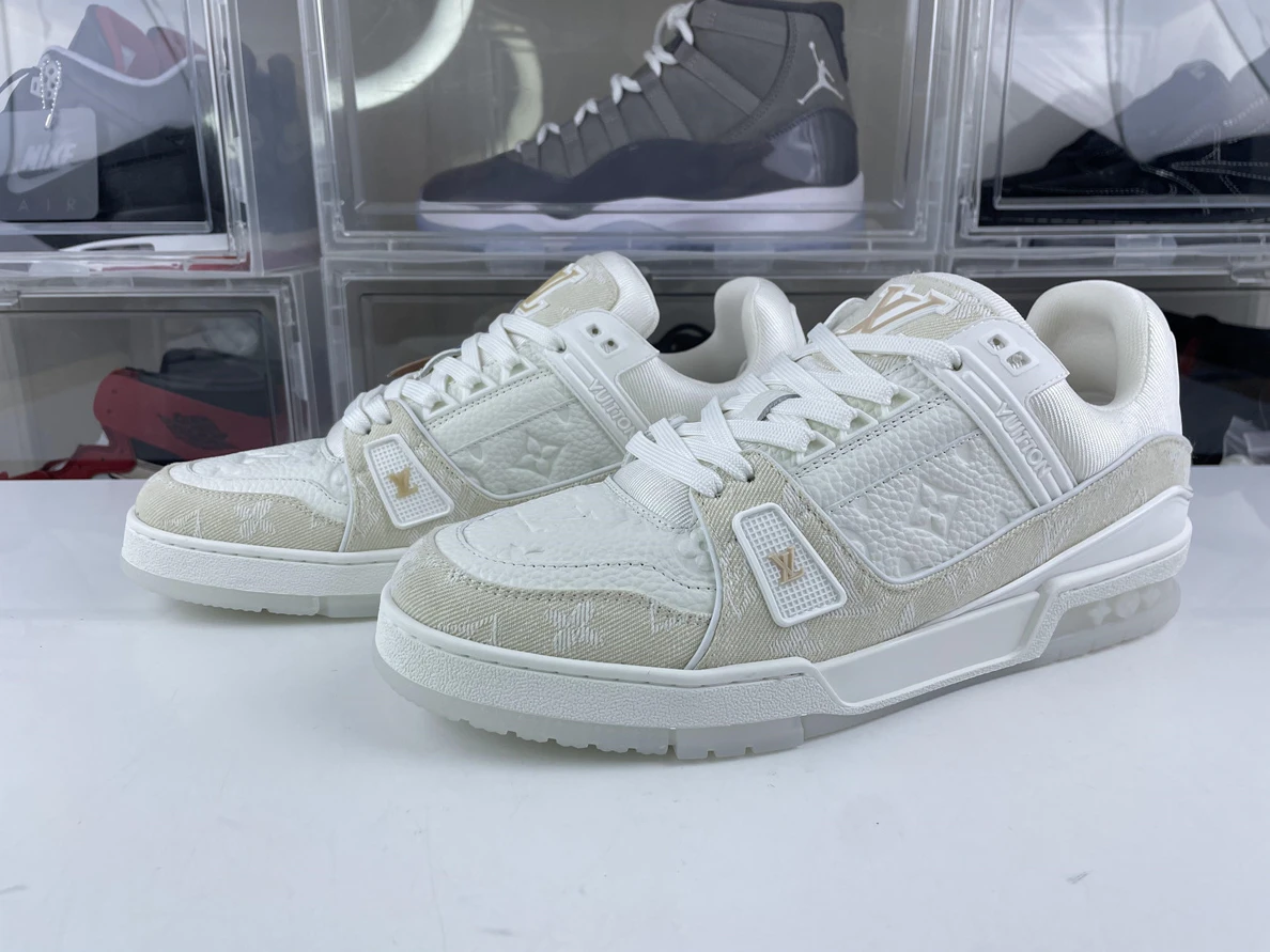 Louis Vuitton LV trainer with jean clothes AllSeason 193