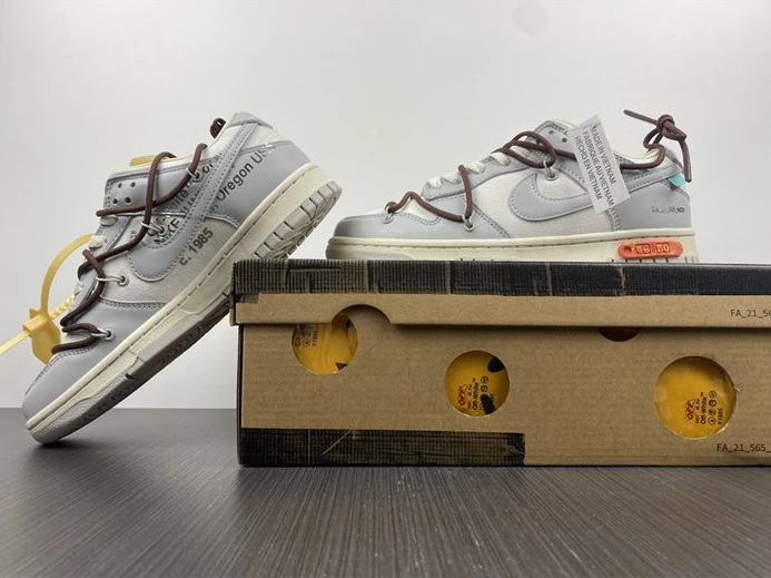 ModernLook 1399 Nike Dunk Low Off-White Lot 46 DM1602- 2349
