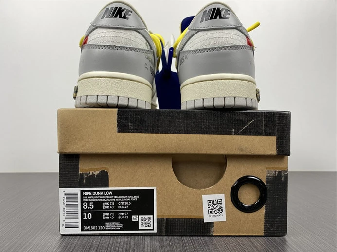 ModernLook 4403 Nike Dunk Low Off-White Lot 27 DM1602- 2336