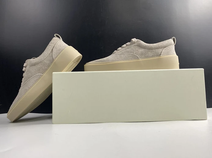ModernLook 4517 Fear of God 101 Lace Up Low Top Rough Suede Grey 2728