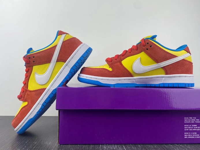 ModernLook 4585 Nike SB Dunk Low Pro Bart Simpson BQ6817- 2063