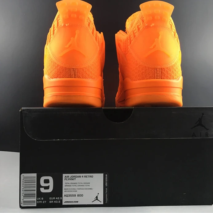ModernLook 6683 Jordan 4 Retro Flyknit Orange AQ3559- 901