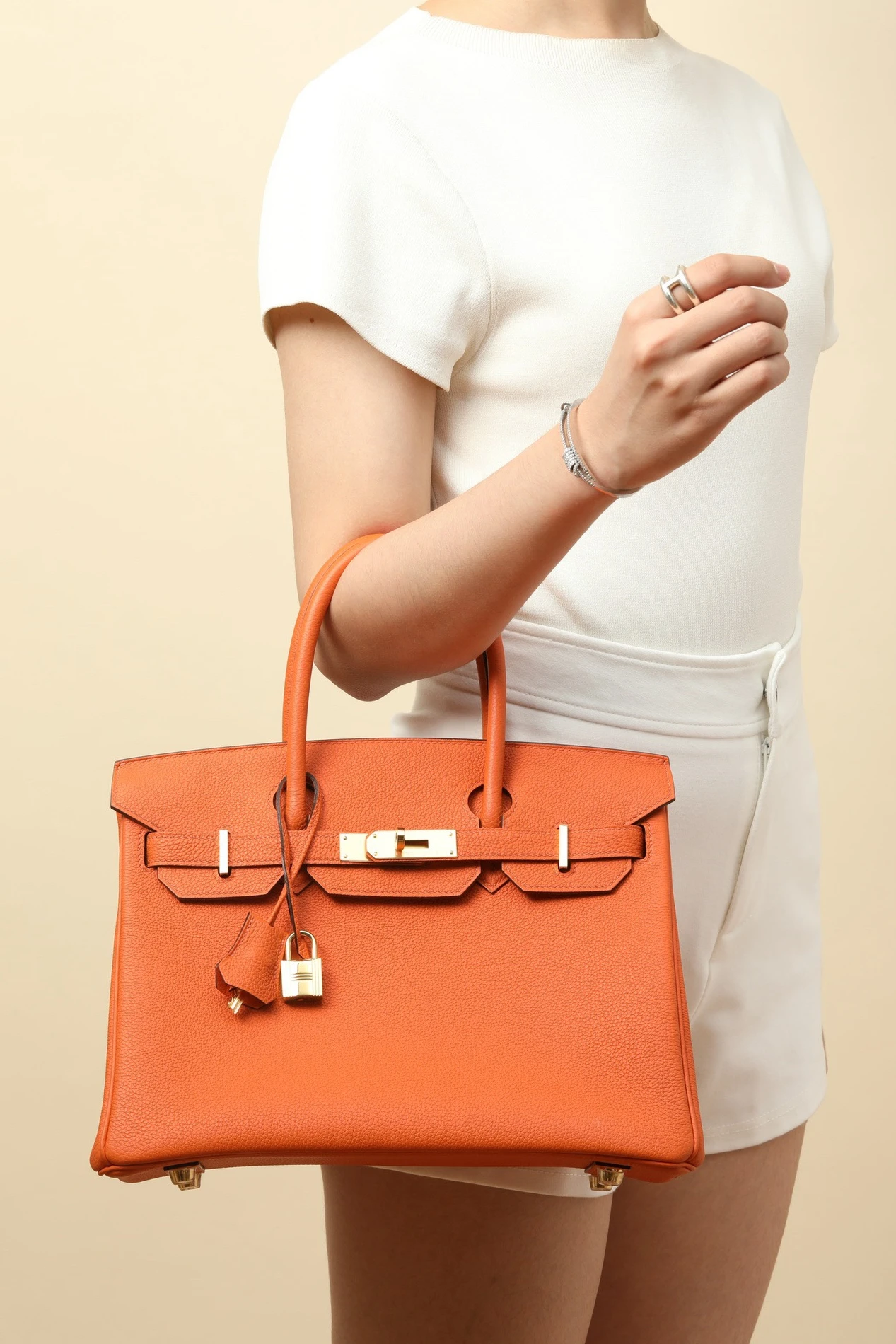 ModernLook 9319 Hermes Birkin 25 Togo Orange H (25 or 30 cm) 127