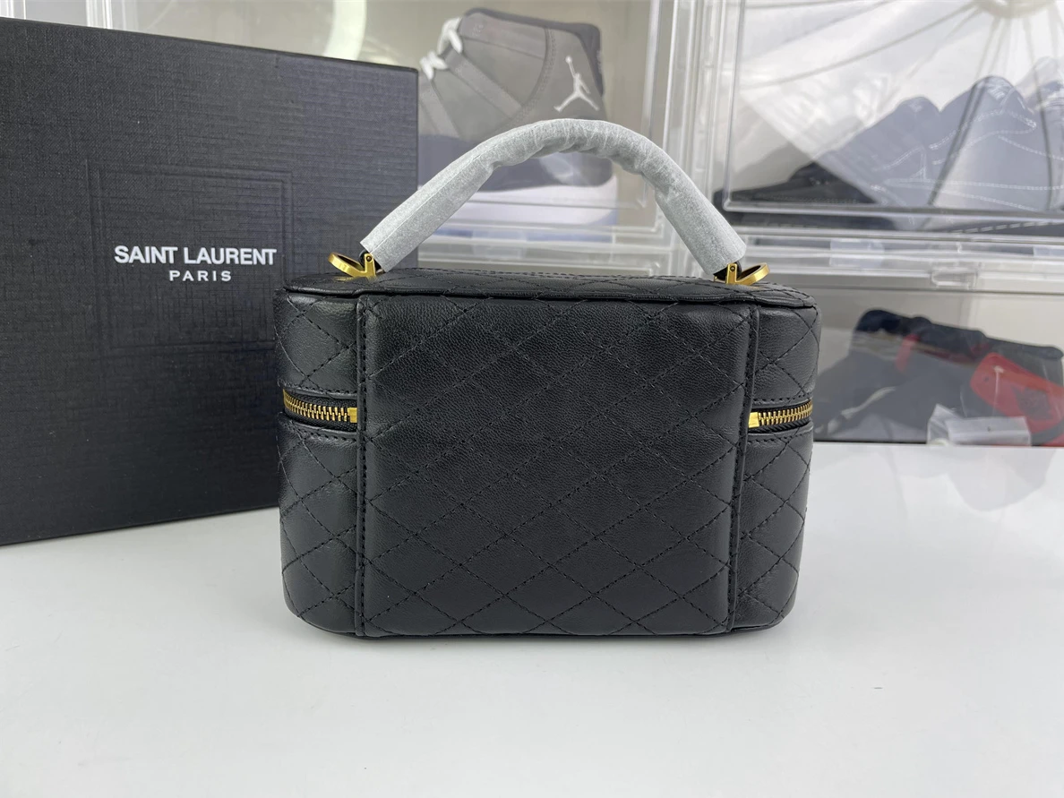 ModernLook Best Top quality YSL Saint Laurent mini Gaby Black bag, (18 x 11 x 6.5cm) 219