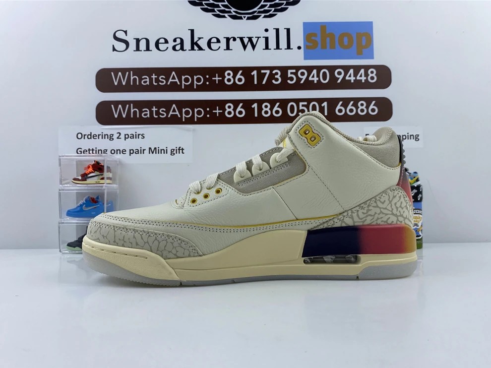 ModernLook GOAT J Balvin X Air Jordan 3 Medellín Sunset 721