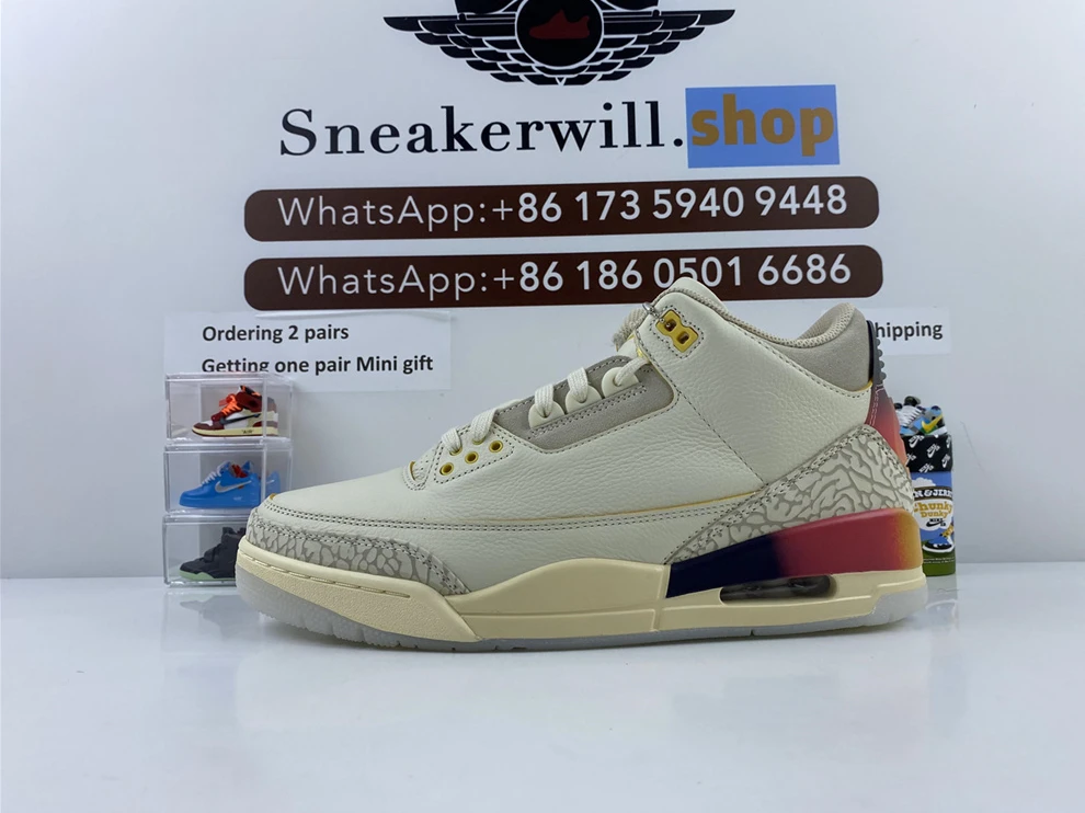 ModernLook GOAT J Balvin X Air Jordan 3 Medellín Sunset 721