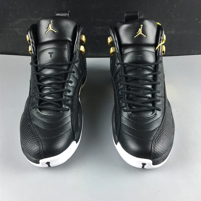 ModernLook Jordan 12 Retro Black Metallic Gold White AO6068-007 1128