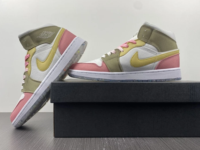 ModernLook Jordan1 Mid SE Pastel Vivid Green Grind  DJ0338-100 455