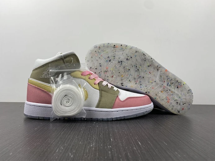 ModernLook Jordan1 Mid SE Pastel Vivid Green Grind  DJ0338-100 455