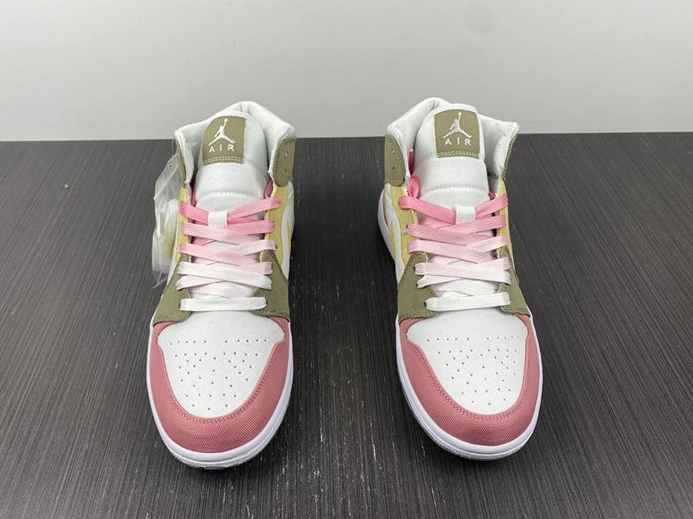 ModernLook Jordan1 Mid SE Pastel Vivid Green Grind  DJ0338-100 455