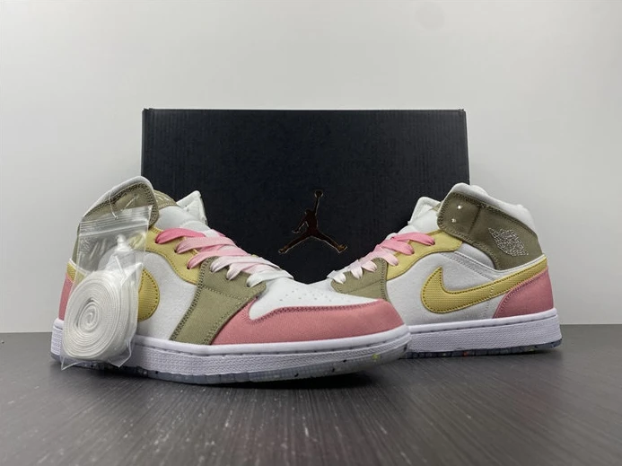 ModernLook Jordan1 Mid SE Pastel Vivid Green Grind  DJ0338-100 455