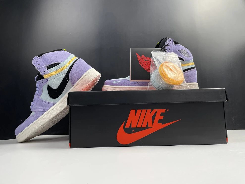 NewStyle 1629 Jordan1 Switch Purple Pulse CW6576- 527