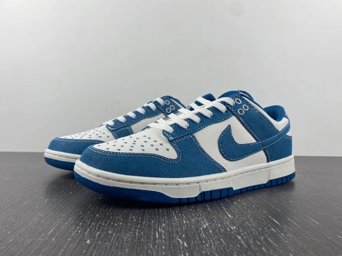 NewStyle 1820 Nike Dunk Low Industrial Blue Sashiko DV0834 1817