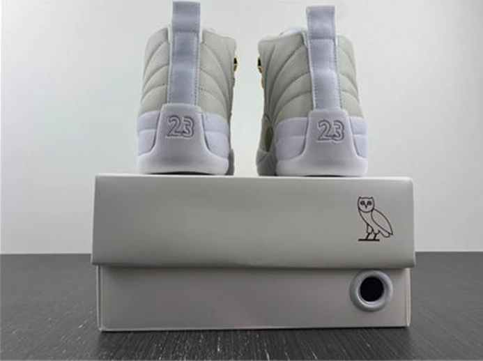 NewStyle 2296 Jordan 12 Retro OVO White 873864- 1108