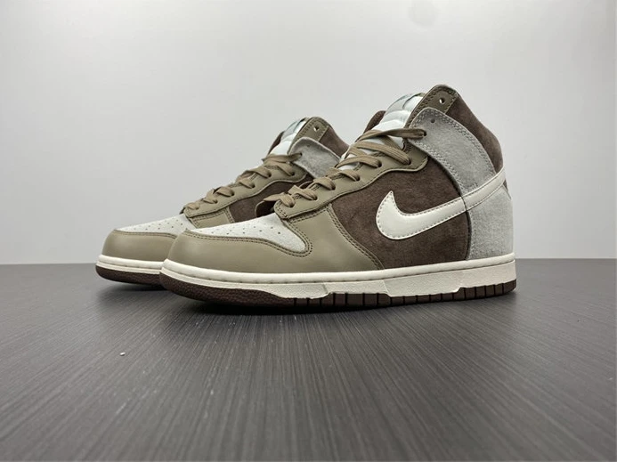NewStyle 3151 Nike Dunk High Light Chocolate DH5348- 1971