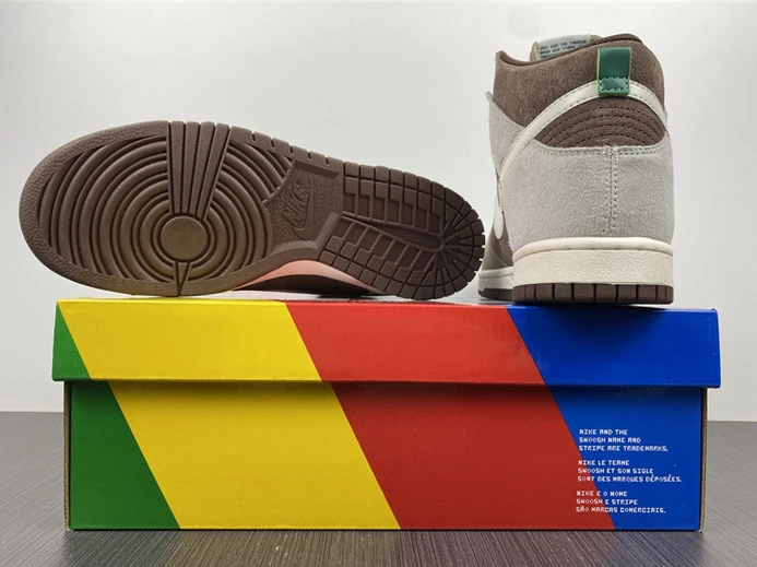 NewStyle 3151 Nike Dunk High Light Chocolate DH5348- 1971
