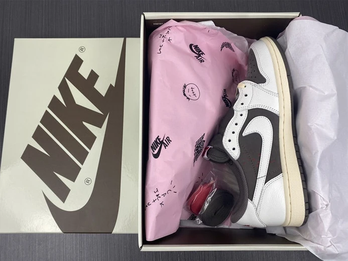 NewStyle 3197 Jordan1 Travis Scott Reverse Mocha DM7866- 680