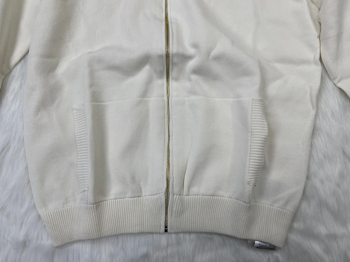 NewStyle 357 GUCCI White Sweather with Green Red shoulder marks 98