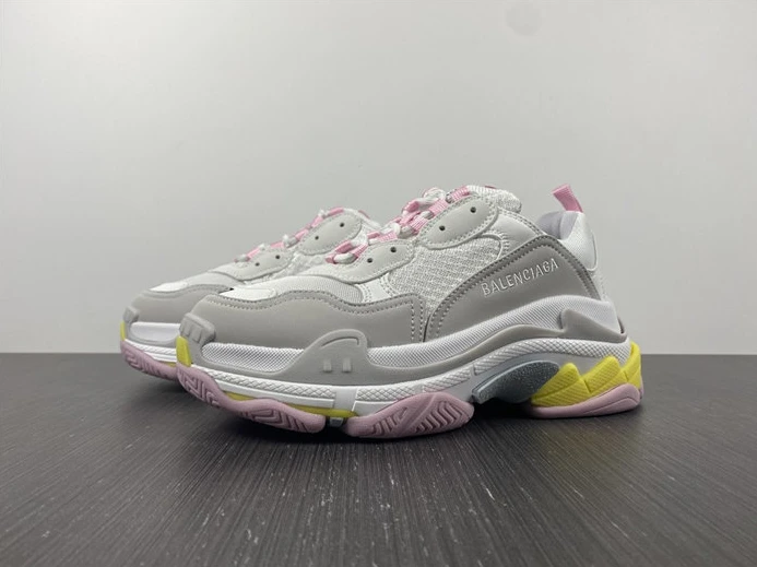 NewStyle 3709 BLCG Triple S White Yellow  524039 W2FW4 3379