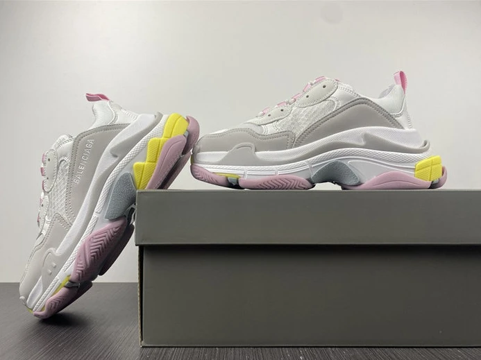 NewStyle 3709 BLCG Triple S White Yellow  524039 W2FW4 3379