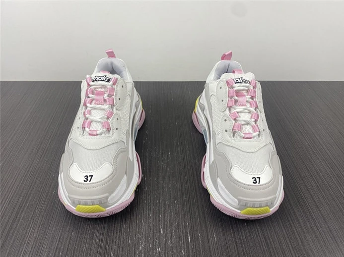 NewStyle 3709 BLCG Triple S White Yellow  524039 W2FW4 3379