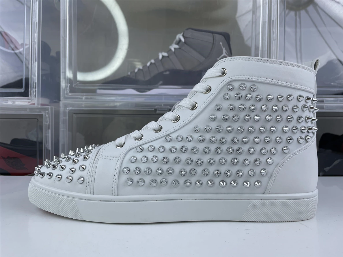 NewStyle 3823 Christian Louboutin White with Red bottom 3552