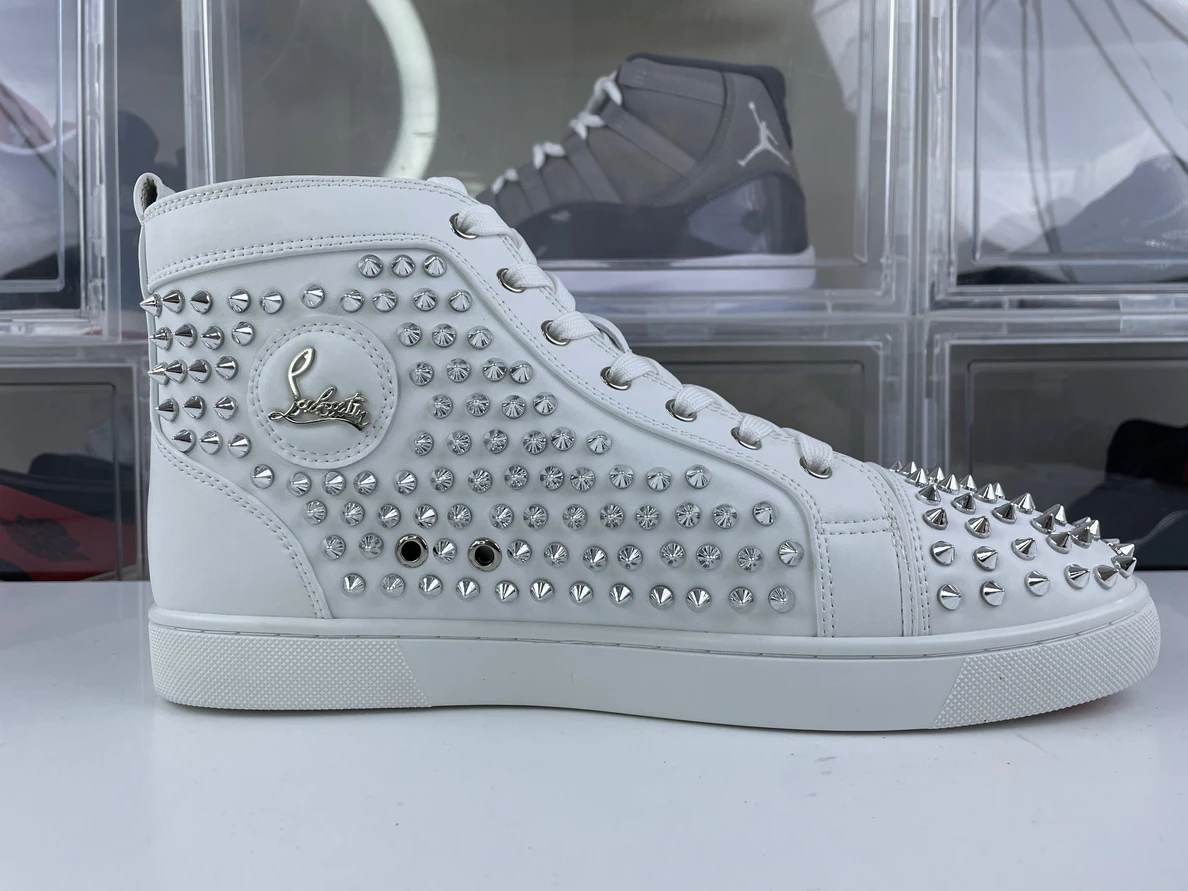 NewStyle 3823 Christian Louboutin White with Red bottom 3552