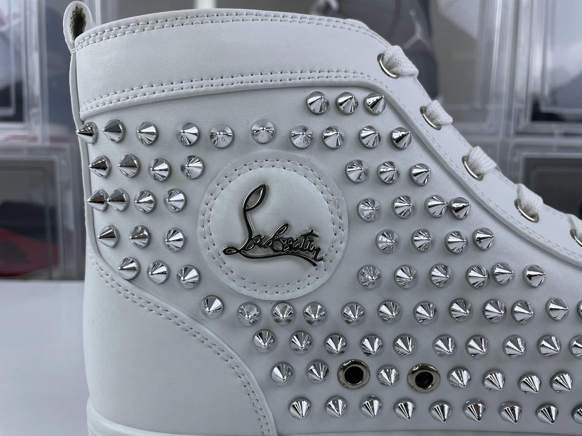 NewStyle 3823 Christian Louboutin White with Red bottom 3552