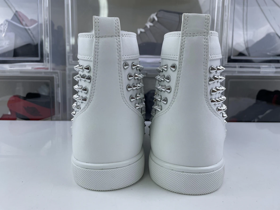 NewStyle 3823 Christian Louboutin White with Red bottom 3552