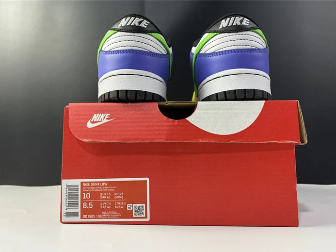 NewStyle 5168 Nike Dunk Low Green Strike DD1503- 2098