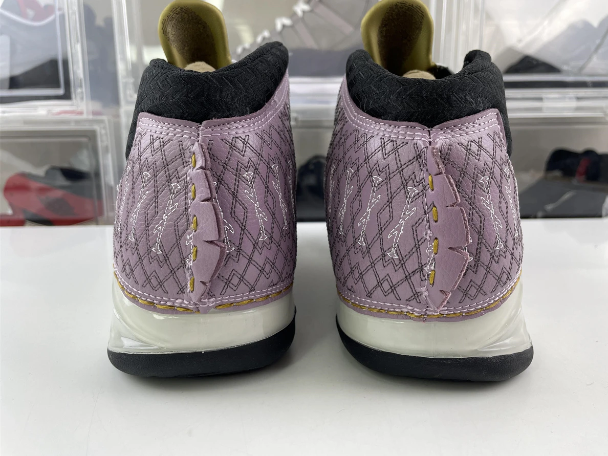 NewStyle 6354 GOAT Air Jordan 23 OG 'Black Stealth' Pink Black gold 1196