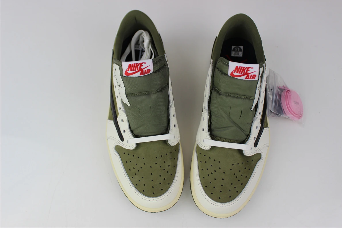 NewStyle 6490 Travis Scott x Air Jordan 1 Olive 579