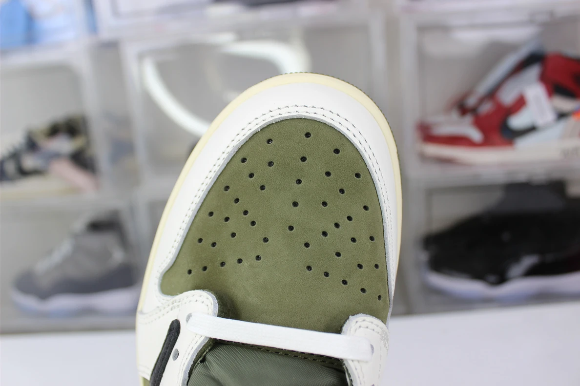 NewStyle 6490 Travis Scott x Air Jordan 1 Olive 579