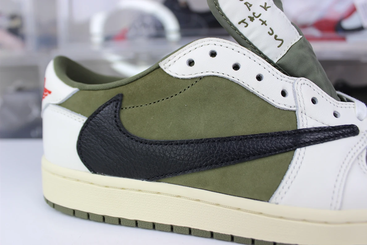 NewStyle 6490 Travis Scott x Air Jordan 1 Olive 579
